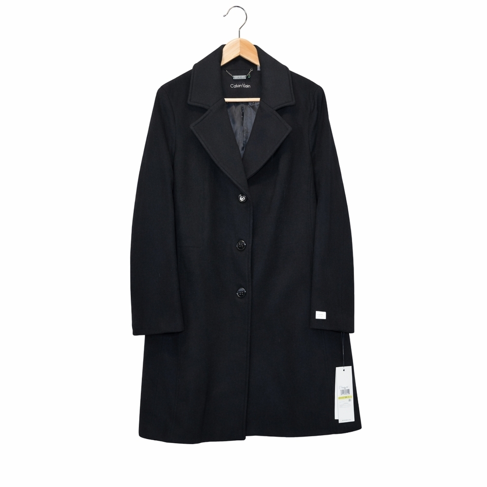 NWT Calvin Klein Wool Blend Coat